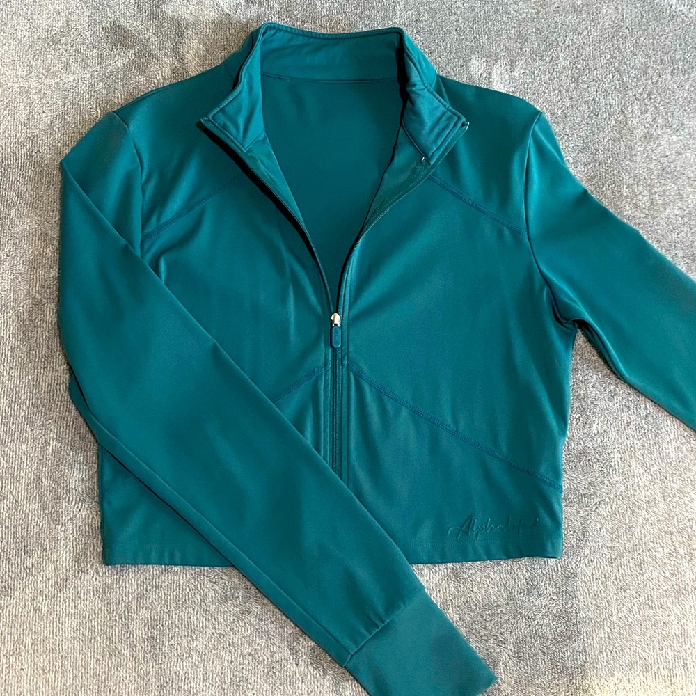 Alphalete Cropped Define Seamless Jacket